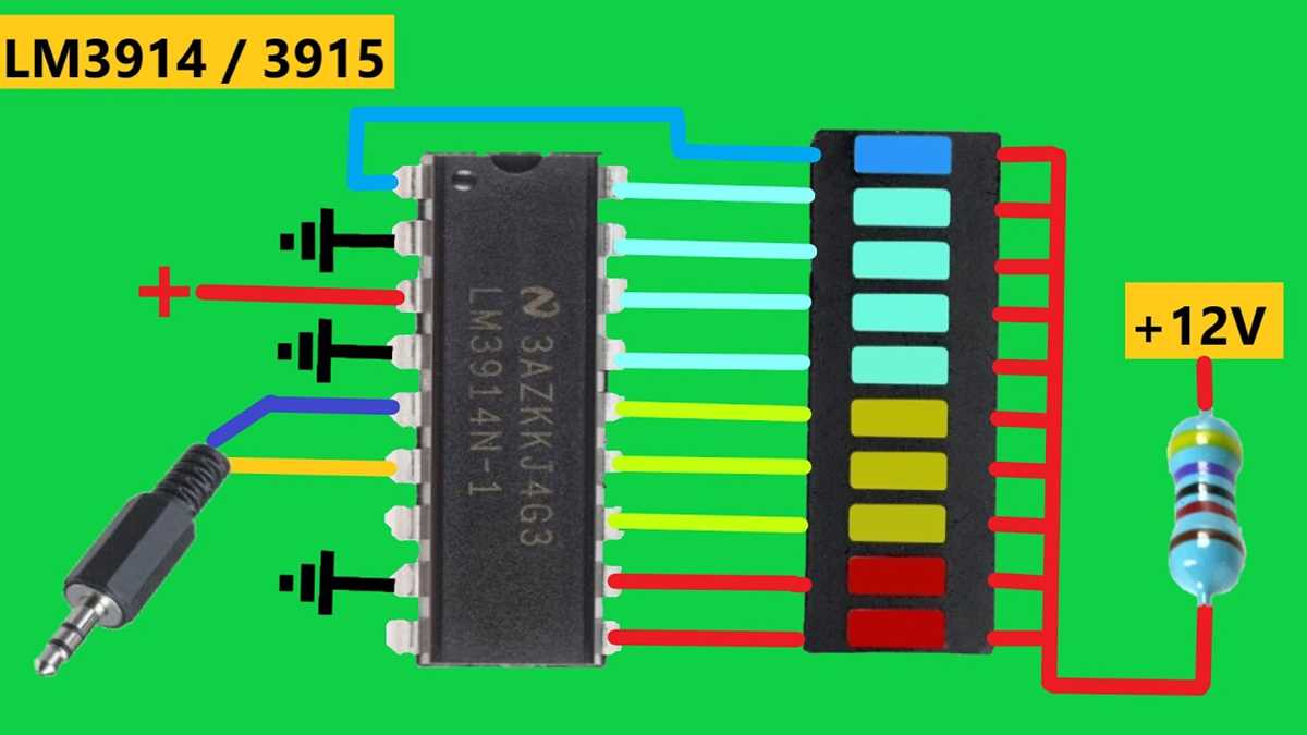 lm3914 vu meter circuit diagram lm3914 vu meter circuit diagram