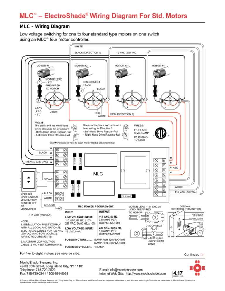 low voltage wiring diagrams