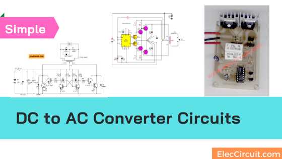 how to convert dc to ac circuit diagram how to convert dc to ac circuit diagram