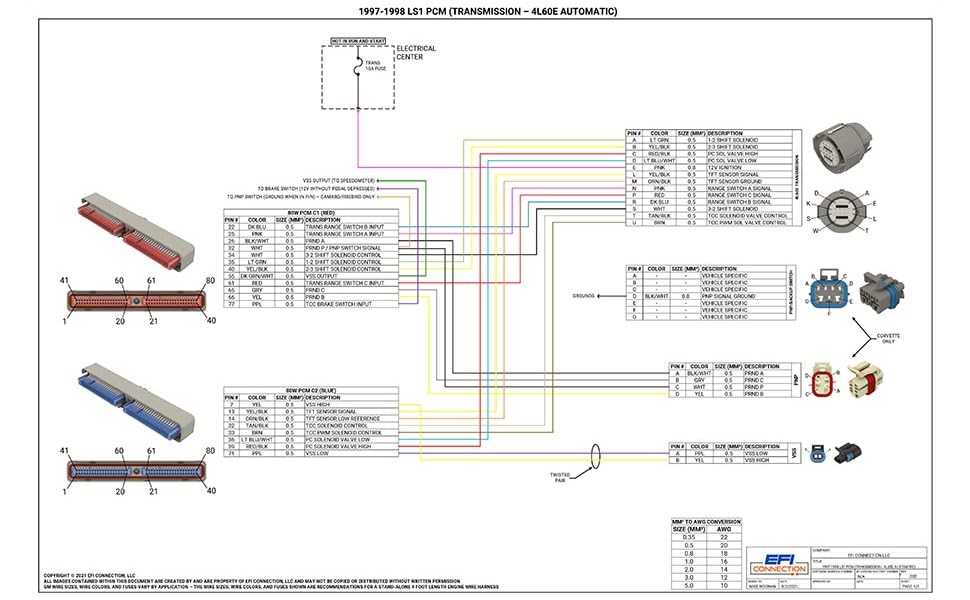 ls wiring harness diagram ls wiring harness diagram