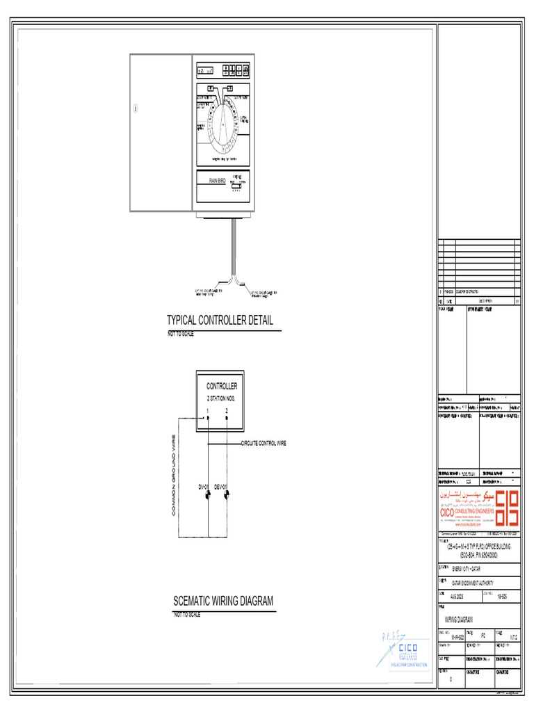 rainbird controller wiring diagram