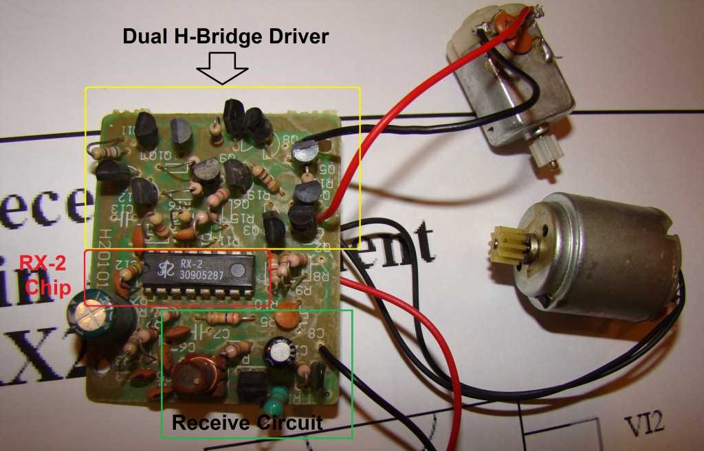 circuit diagram for remote control car