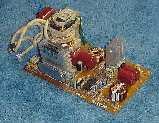 microwave oven circuit diagram