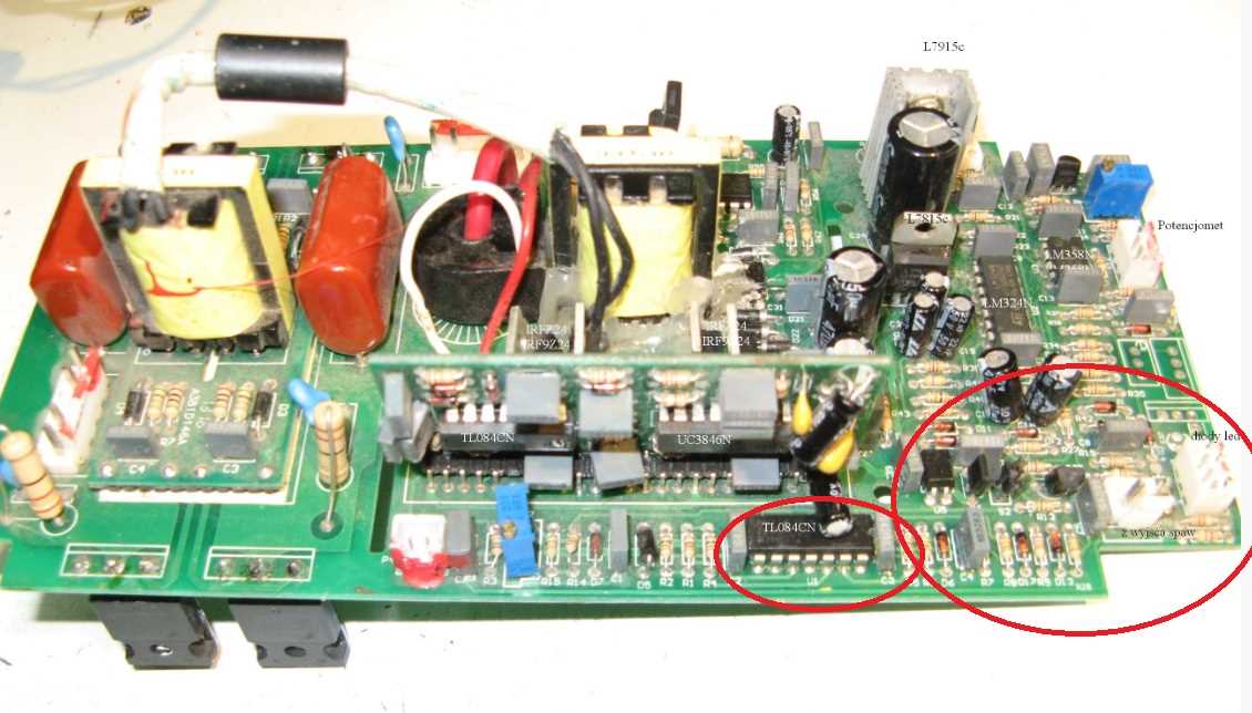 mig welder circuit diagram
