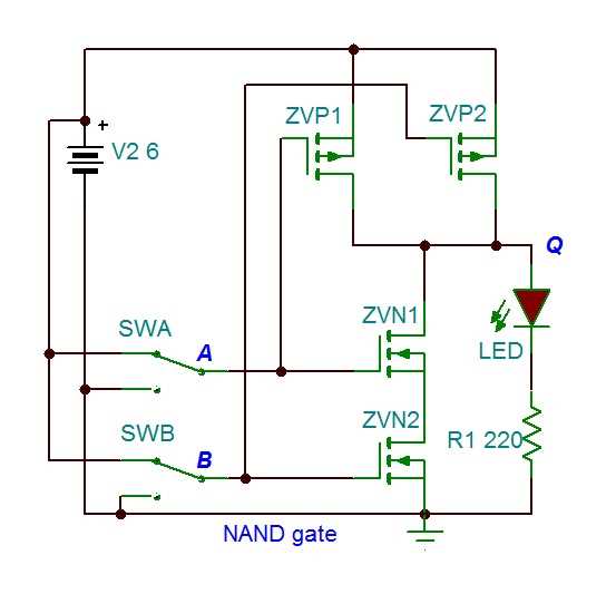 mosfet circuit diagram