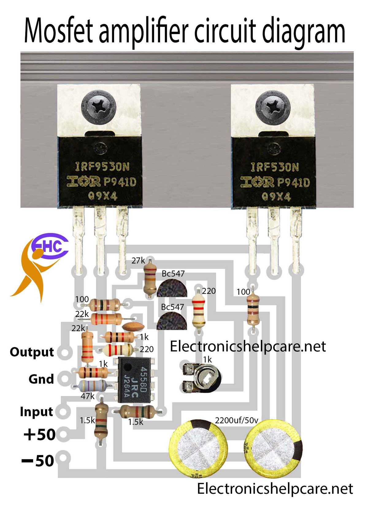 mosfet circuit diagram
