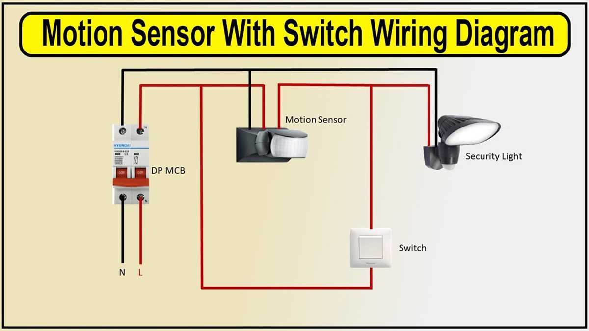 motion sensor circuit diagram