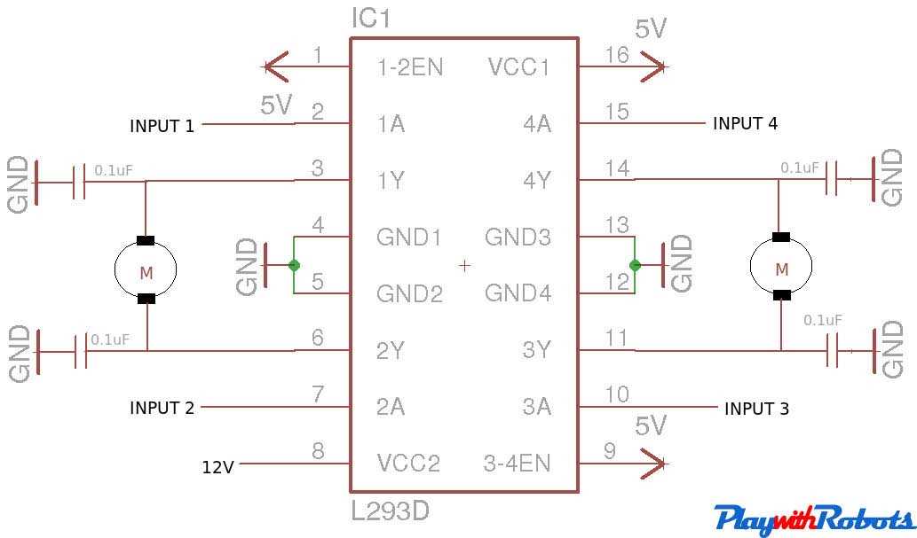 motor driver circuit diagram