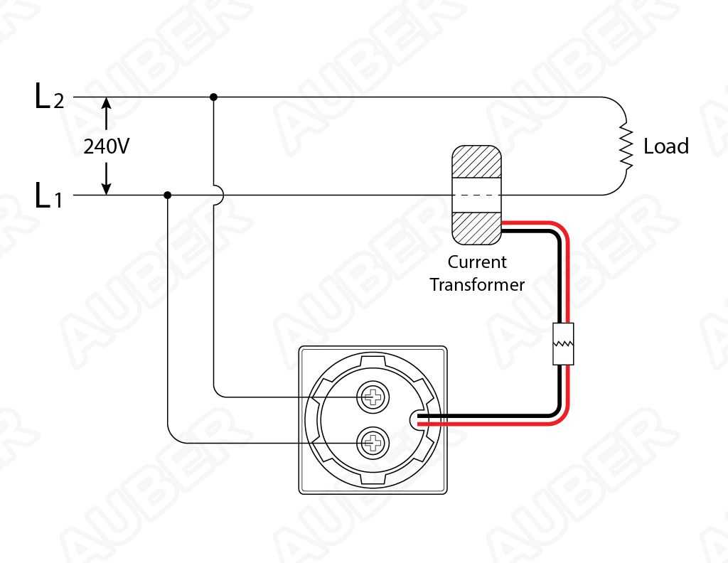 amp meter wiring diagram