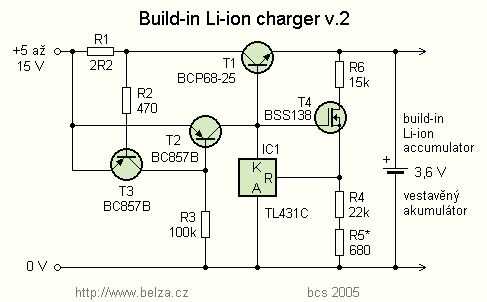 3.7 v li ion battery charger circuit diagram