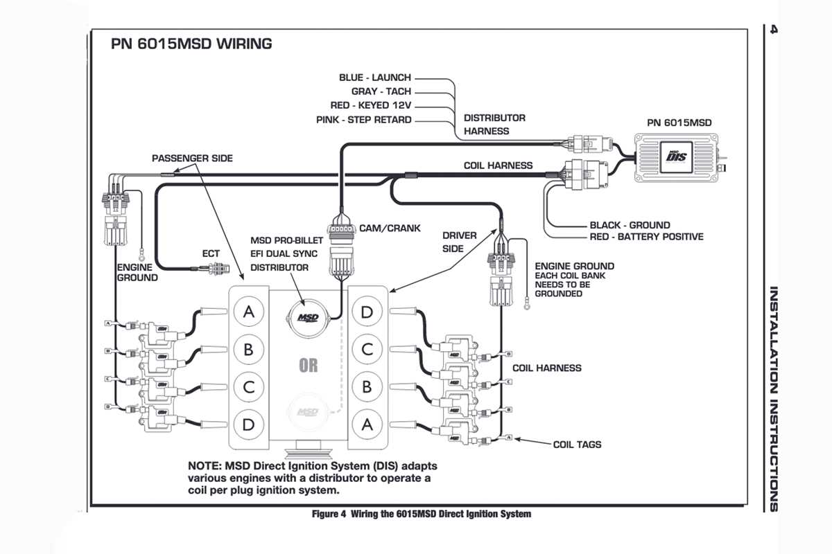 msd distributor wiring diagram