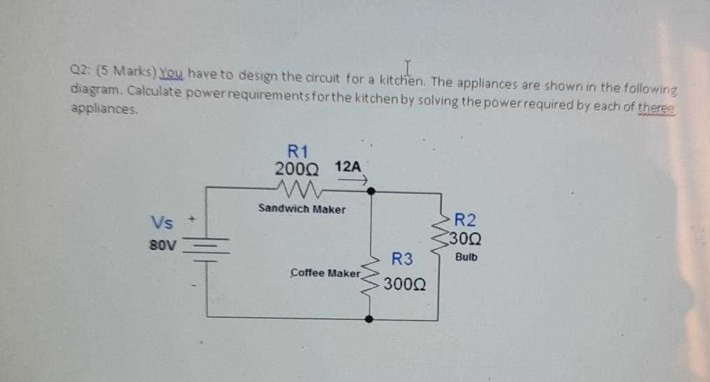 kitchen circuit diagram