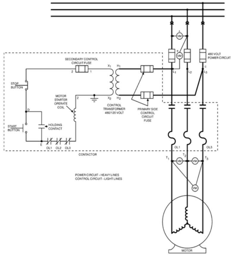 electrical wiring diagram drawing