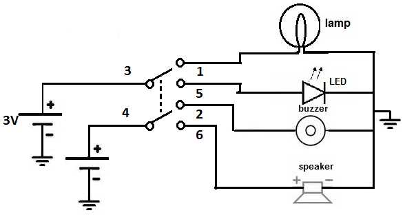 wiring diagram toggle switch