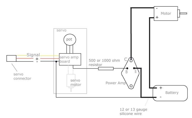 brushed esc circuit diagram