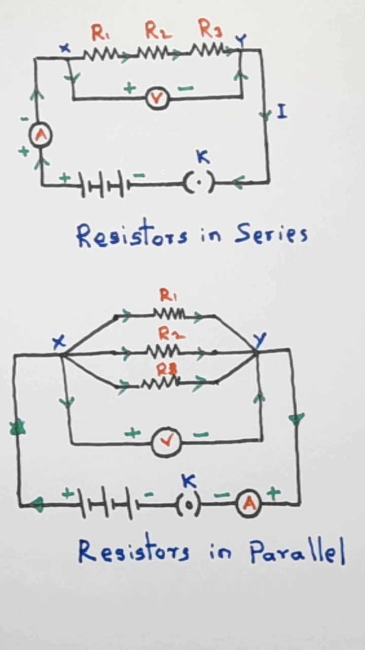 circuit diagram parallel and series