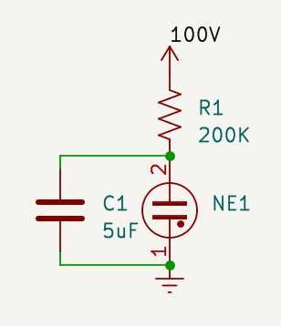 neon lamp circuit diagram neon lamp circuit diagram