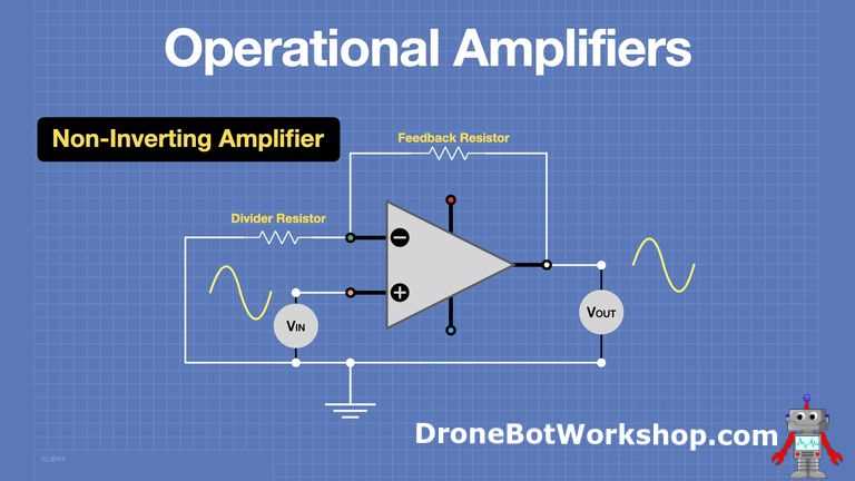 non inverting amplifier circuit diagram