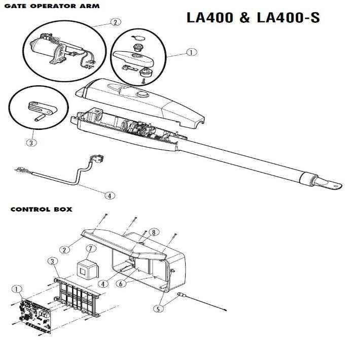 liftmaster garage door opener parts diagram
