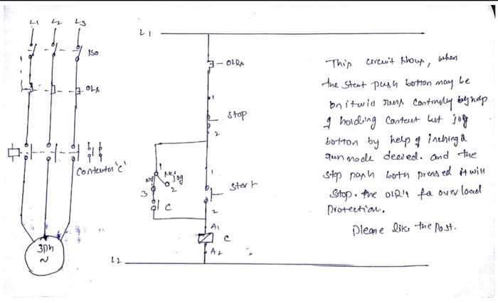 inching circuit diagram