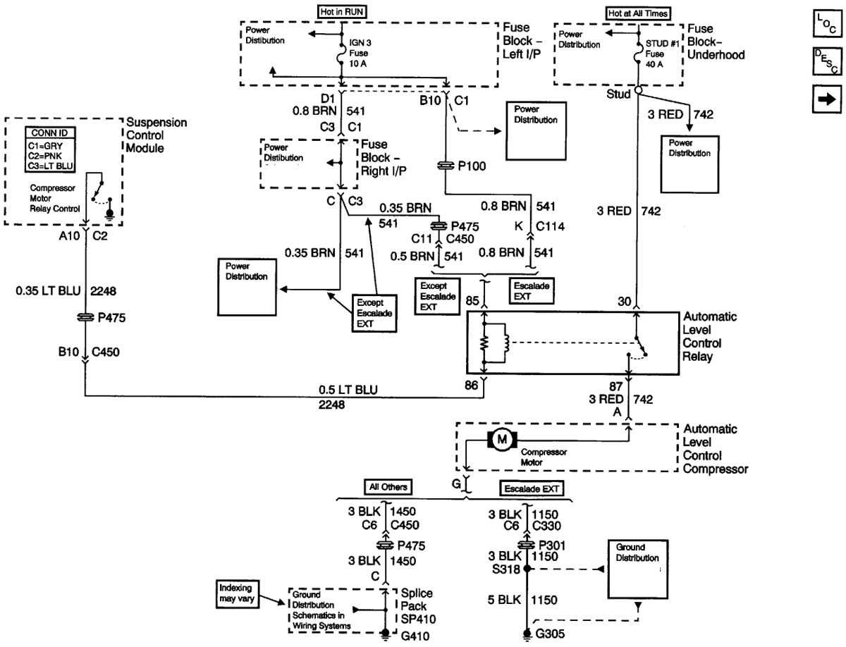 air suspension wiring diagram