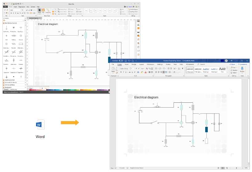 electronic circuit diagram maker