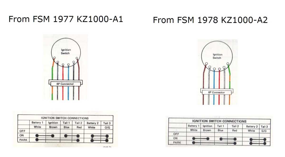 7 pin ignition switch wiring diagram