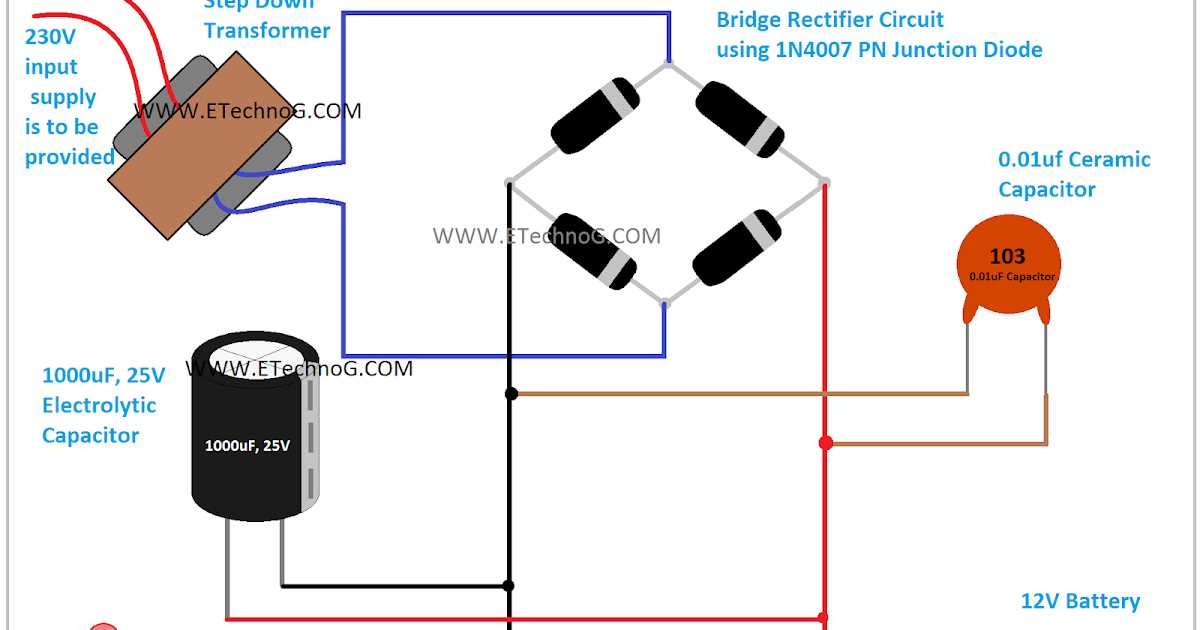 power adapter circuit diagram