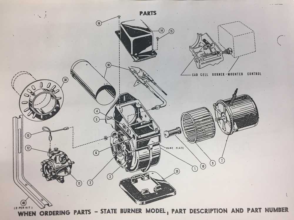 oil burner parts diagram oil burner parts diagram