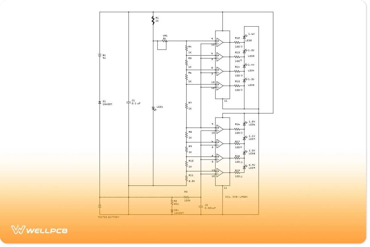 lm324n ic circuit diagram