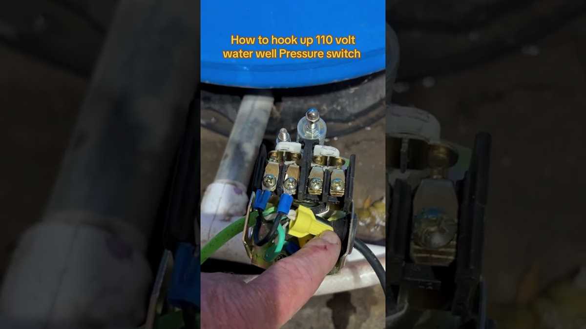110v well pump pressure switch wiring diagram