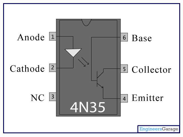 opto isolator circuit diagram