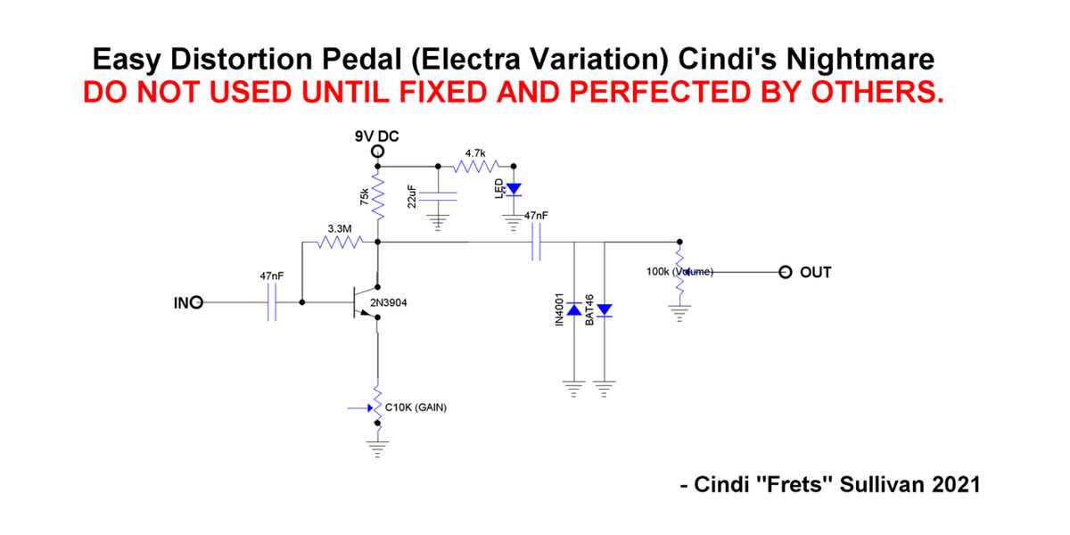 overdrive pedal circuit diagram overdrive pedal circuit diagram
