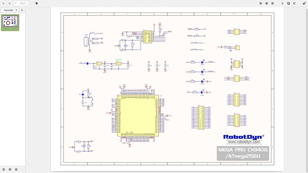arduino mega circuit diagram