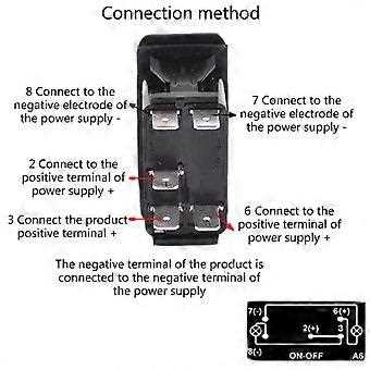 wiring diagram for 5 pin rocker switch