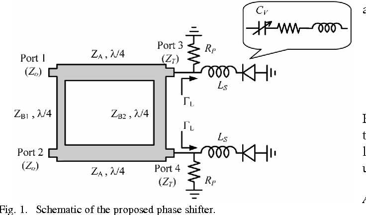 phase shifter circuit diagram