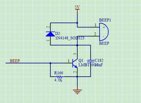 piezoelectric buzzer circuit diagram