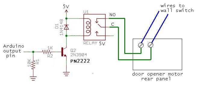 liftmaster garage door opener wiring diagram