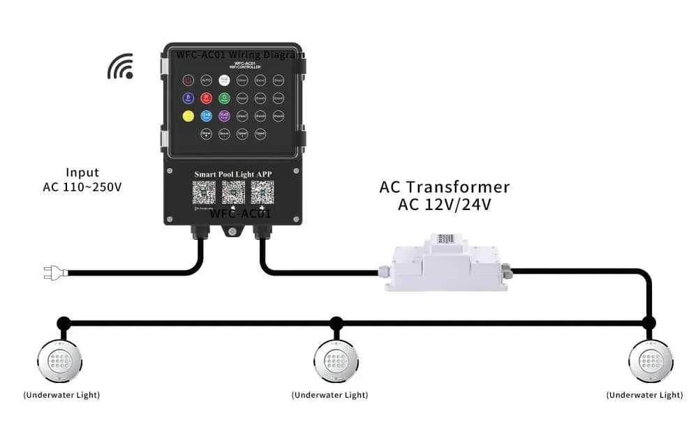 pool light wiring diagram