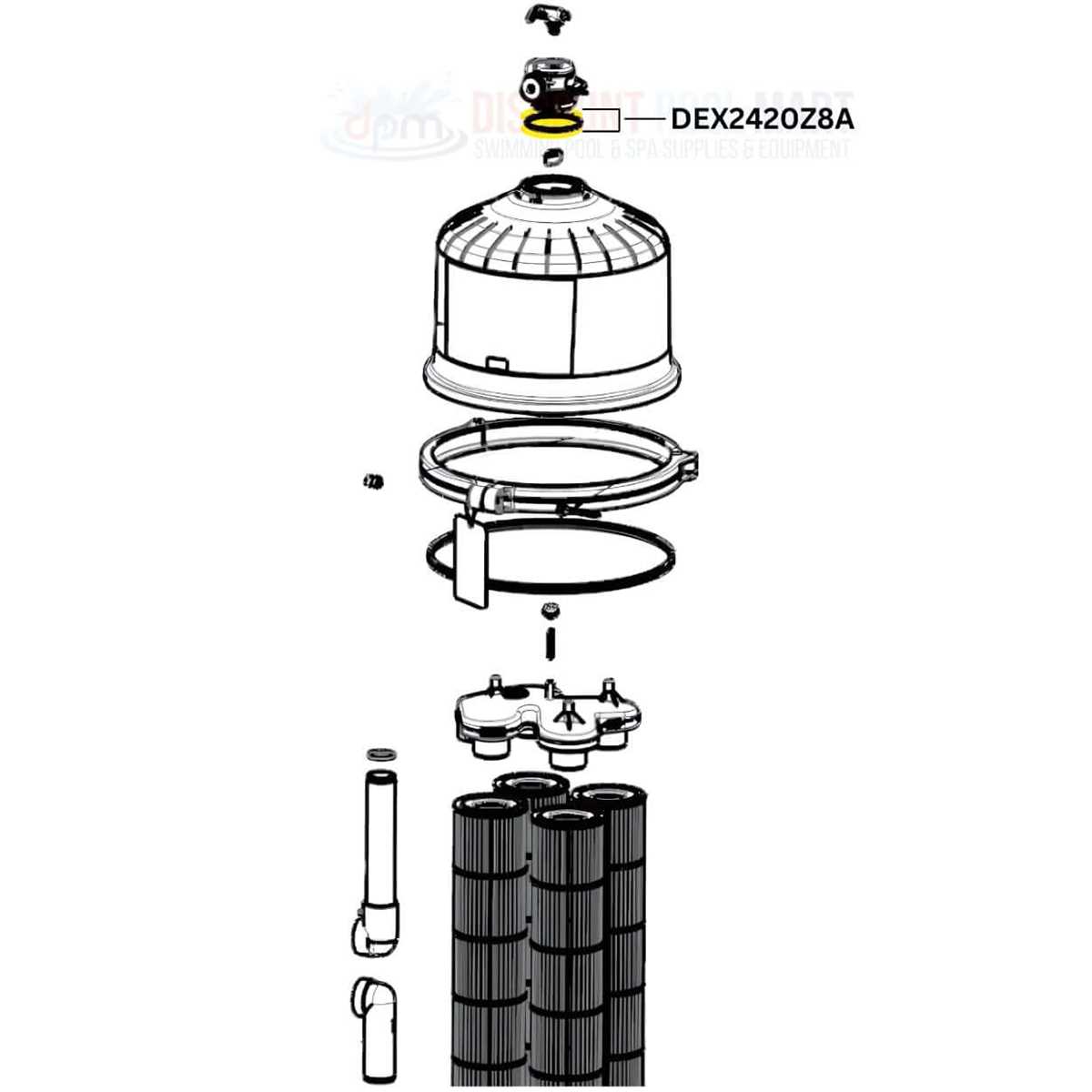 jacuzzi pool filter parts diagram jacuzzi pool filter parts diagram