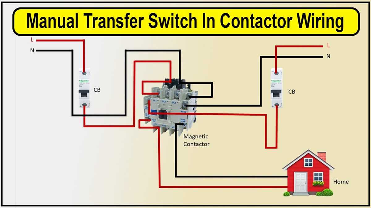 reliance transfer switch wiring diagram