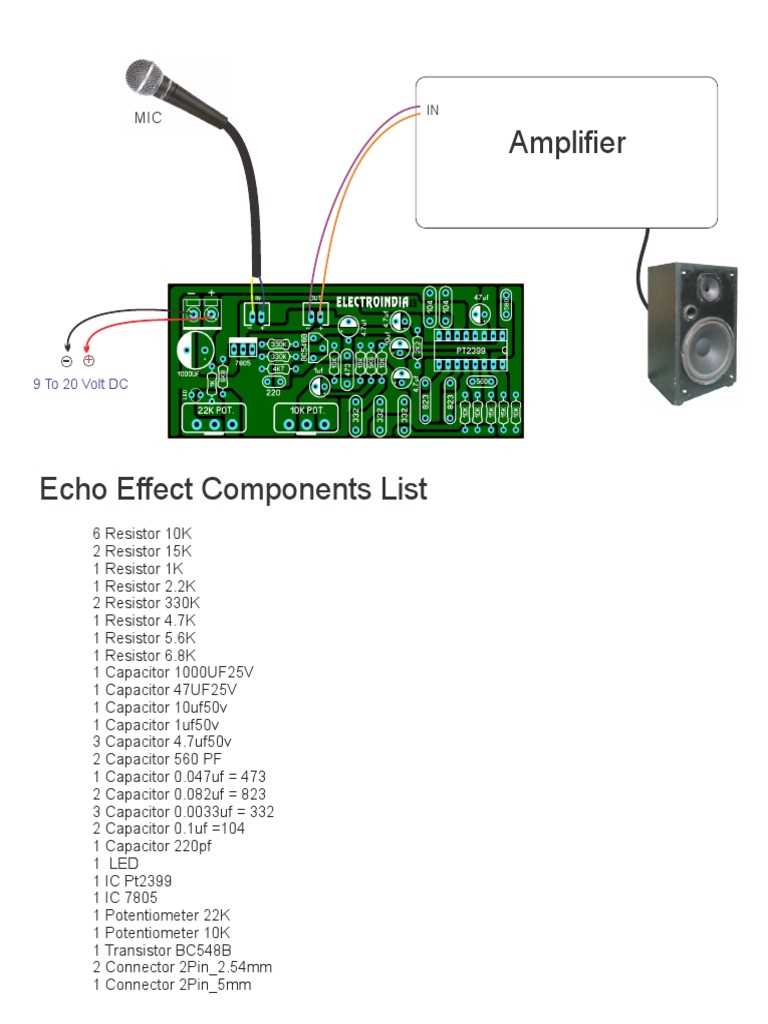 pt2399 echo circuit diagram