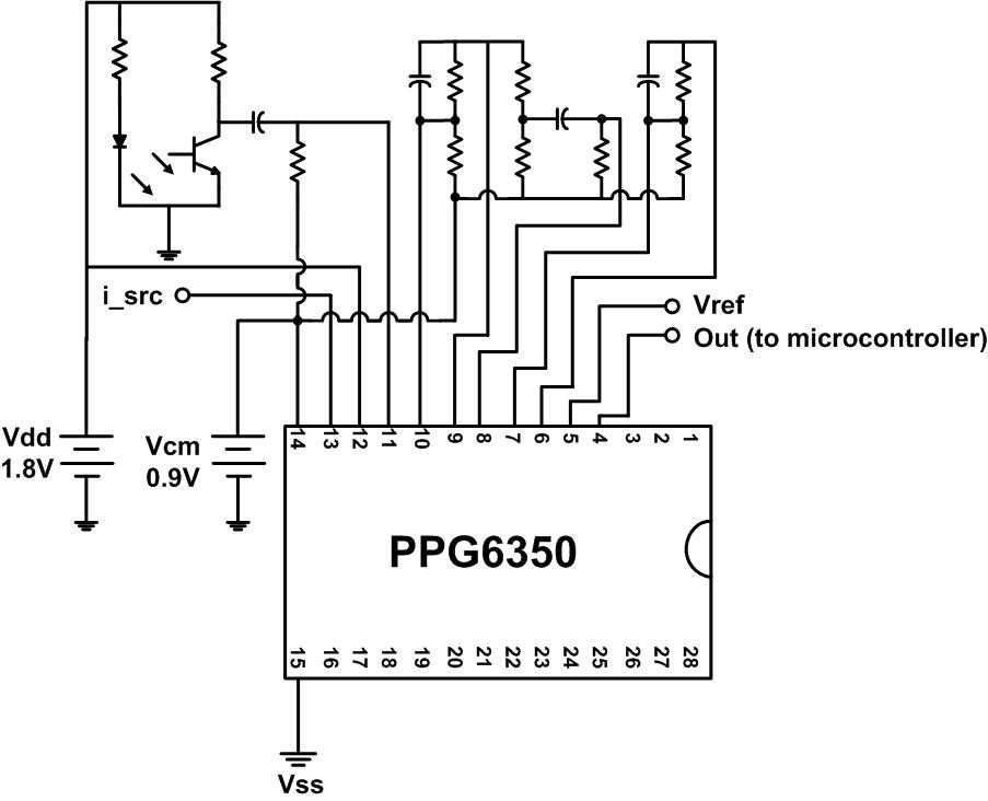 pulse rate monitor circuit diagram