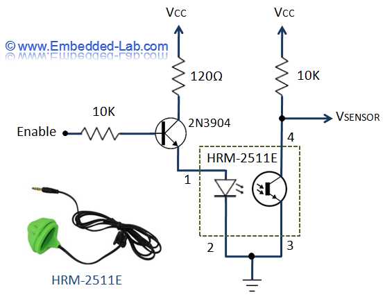 pulse rate monitor circuit diagram