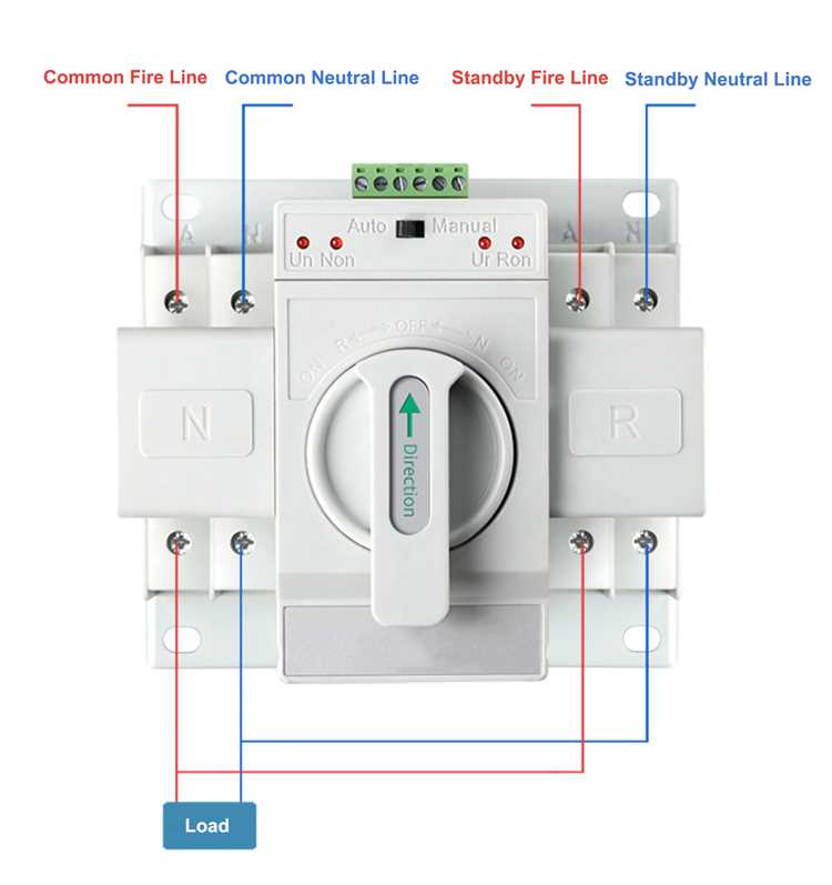 wiring diagram for a transfer switch wiring diagram for a transfer switch
