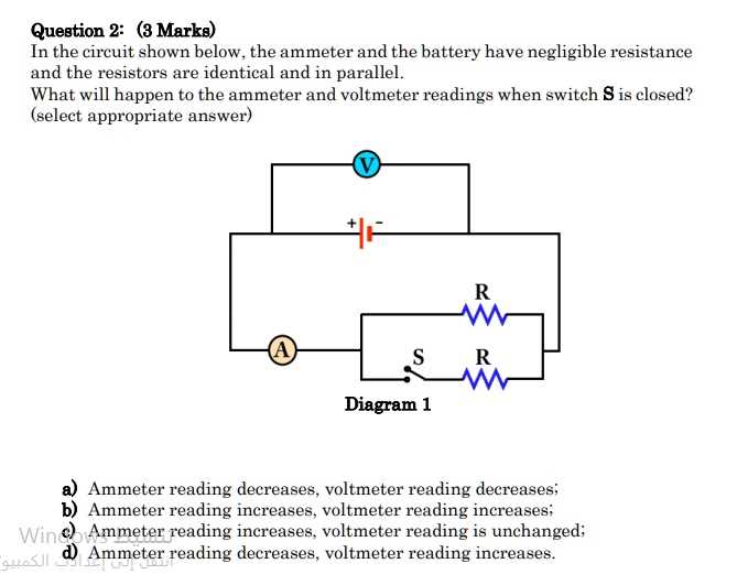 parallel circuit diagram with ammeter and voltmeter parallel circuit diagram with ammeter and voltmeter