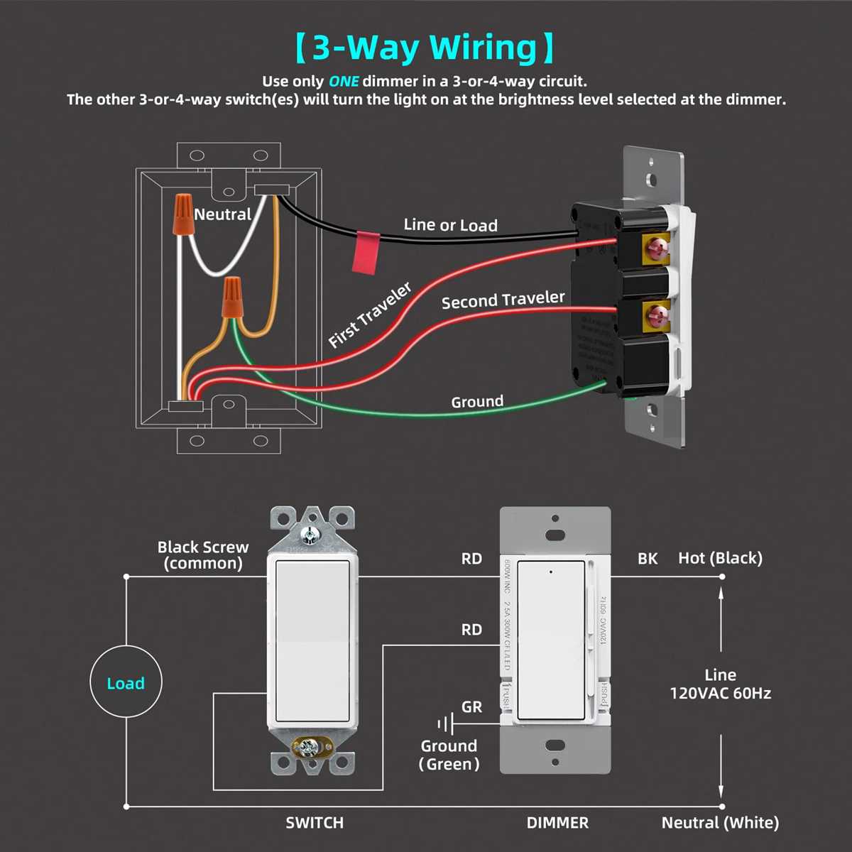 leviton four way switch wiring diagram