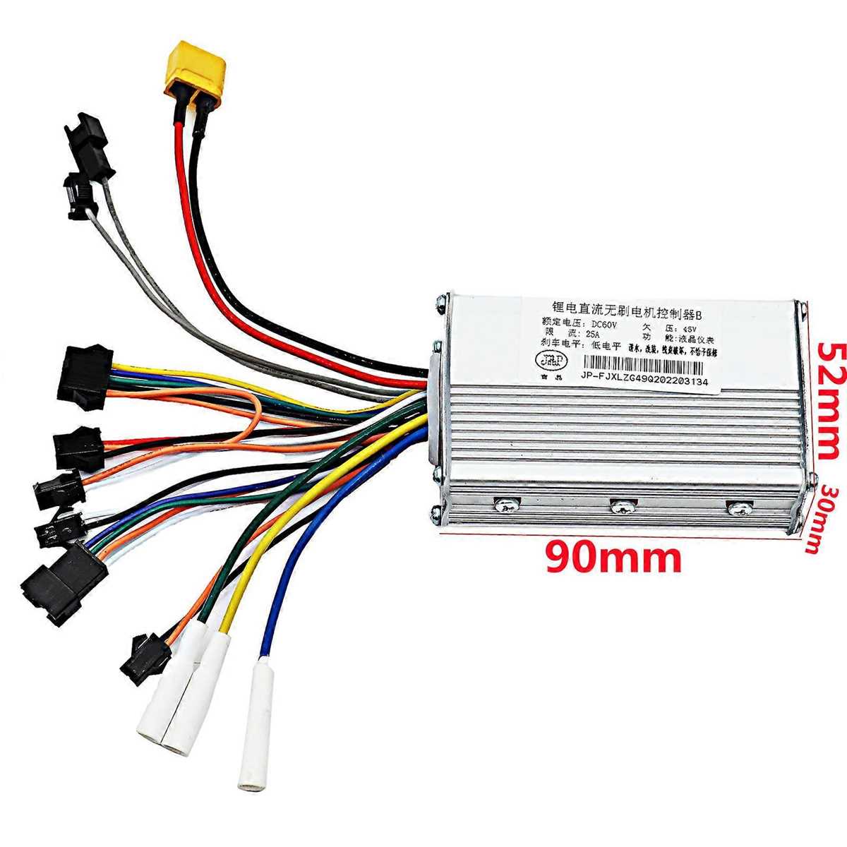 60v electric scooter controller wiring diagram