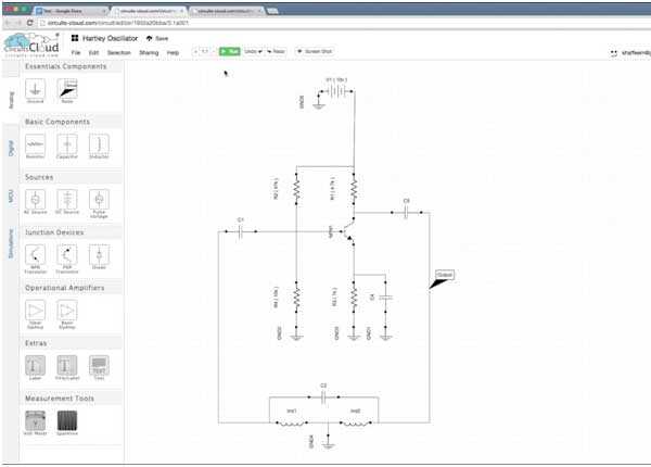 electric circuit diagram maker online