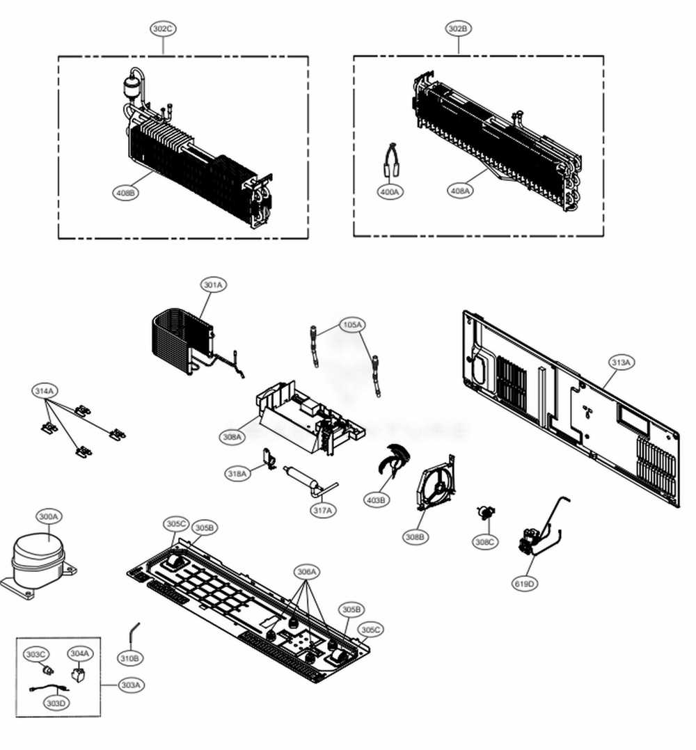 lg ice maker parts diagram lg ice maker parts diagram